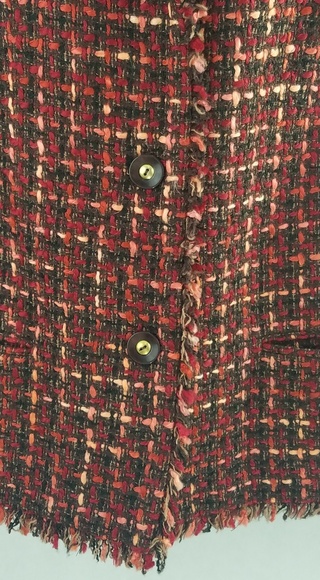 JM Collection tweed Coat/Jacket size 12 Large - Picture 6 of 6